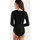 VIVANCE Langarmbody Damen schwarz, weiß Gr.48/50