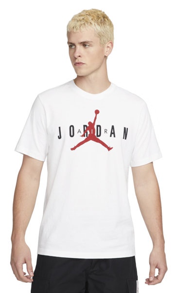 Nike Jordan Jordan Air Wordmark - Basketballshirt - Herren, White/Red, 2XL