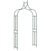 vidaXL Rosenbogen 120 x 38 x 258 cm Dunkelgrün
