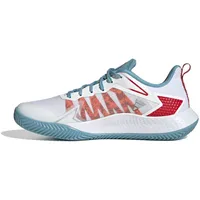 Adidas Defiant Speed Clay Shoes-Low (Non Football), FTWR White/Preloved Blue/Better Scarlet, 40 2/3