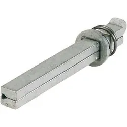 HOPPE VK Profilstift FEI-Spindel 4-KT.8x70mm Fe verz.geteilt - 515073