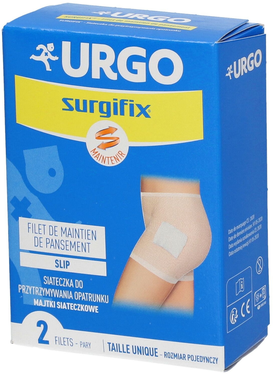 URGO Surgifix® Filet de Maintien de pansement Slip adultes 2 pc(s) bandage(s)