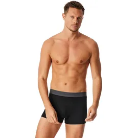 SCHIESSER Boxershort 6PACK bunt Blau / Schwarz M 6er Pack