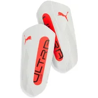 Puma Ultra Light Strap Schienbeinschoner 01 white/glowing red M