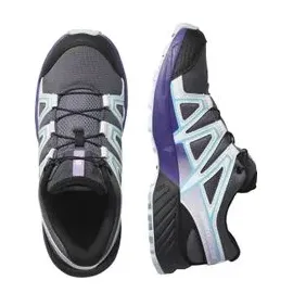 Salomon Speedcross Kinder Grau / Blau 36