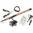 Abu Garcia Diplomat Wilderness Survival Kit Combo, Komplettes Angel und Überlebensset für Outdoor-Abenteuer mit Paracord für Notfall, Multitool, Armband, Camping, Wandern, Bushcraft