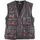 Terratrend Weste Gr.58 dunkelgrau/schwarz/orange