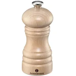 Zassenhaus Berlin Pfeffermühle, natur, Gewürzmühle im klassischen Design, Höhe: 12 cm