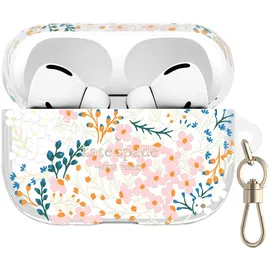 kate spade new york AirPods Pro Schutzhülle mit Schlüsselanhänger – Multi Floral Rose, kompatibel mit AirPods Pro 2. / 1. Generation