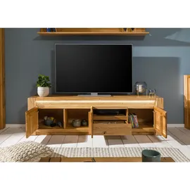 MASSIVMOEBEL24.DE KENT TV-Lowboard 193x40x53 cm Beige Holz