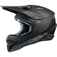 O'Neal Motocross-Helm 3SRS Solid | Schwarz