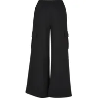 URBAN CLASSICS Highwaist Wide Leg Cargo Hosen Schwarz 5XL