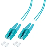 EFB-Elektronik EFB O0312.2-1.2 Duplex Jumper LC-LC, 50/125μ, OM3, aqua, 2 m