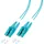 EFB-Elektronik EFB O0312.2-1.2 Duplex Jumper LC-LC, 50/125μ, OM3, aqua, 2 m