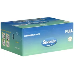 «Pull» Kondome – 144 Stück, latexfrei, hypoallergen, dünn (144 Kondome) 144 St
