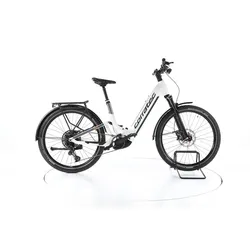 Corratec E-Power MTC 100 Elite E-Bike Tiefeinsteiger 2024 - white black copper - M