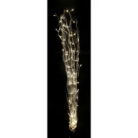 LINDER EXCLUSIV LEX Lichterzweige mit 80 LED silber 80 LED warmweiß