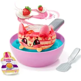 Moose Cookeez Makery: Pancake Treatz Spielset, Duftende Pfannkuchen-Plüschfiguren, Interaktiv