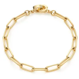 LEONARDO Estrella Charm-Armband Edelstahl goldfarben 021615 Größe Unisex