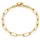 LEONARDO Estrella Charm-Armband Edelstahl goldfarben 021615 Größe Unisex