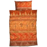 Satin terra 155 x 220 cm + 80 x 80 cm