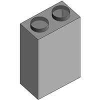 Buderus Nachheizkasten NK 60 E-070 für Festbrennstoff-Heizeinsätze