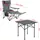 casa.pro Bellante Set 3-tlg. Grau