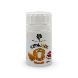 Vitamin C 100mg, Immunsystem, Müdigkeit - Orange, 60 St 60 St