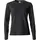 New Wave Basic Langarmshirt Schwarz S