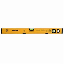 Ironside Magnet Alu-Wasserwaage 100cm, 2 Libellen,