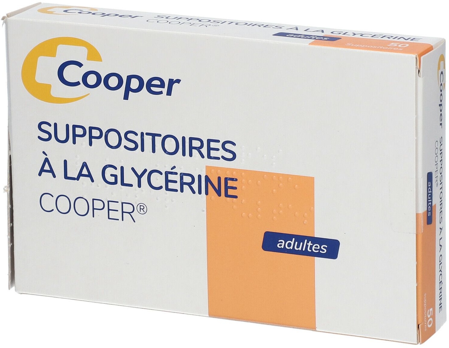 SUPPO GLYCERINE ADULTE B50 NM 50 pc(s) suppositoire(s) pour adultes
