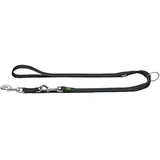 Hunter Verstellbare Führleine schwarz 10/200 (41385)