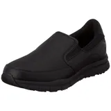 SKECHERS Nampa Groton Slipper, Black Synthetic/Pu, 43 EU