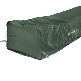 High Peak Ultra Pak 500 Eco Schlafsack - Green / Red - Normal