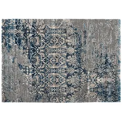 meinTeppich Hochflorteppich  Juwel Silenta , grau , Synthetische Fasern , Maße (cm): B: 200 H: 2