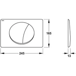MEPA Sun Betätigungsplatte 421660