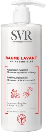 SVR Waschbalsam Empfindlichen Hände Reinigend Feuchtigkeitsspendend Ohne Seife 400ml