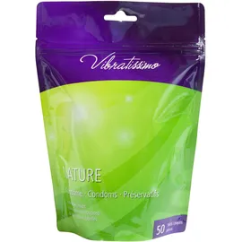 Vibratissimo Kondome Nature 53mm 50 St