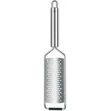 Kela Zitronenreibe Edelstahl silber glänzend,