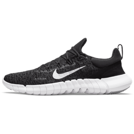 Nike Free Run 5.0 Herren black/white dark smoke grey 40