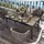 Outsunny Gartentisch 145 x 85 x 72 cm Grau