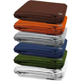 Floordirekt Abdeckplane 2 x 3 m Braun