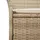 vidaXL Gartenstuhl 55,2 x 64,8 x 30,5 cm beige 2 St.
