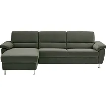 CALIZZA INTERIORS »Onyx L-Form«, Recamiere links oder rechts, wahlweise mit Bettfunktion, Breite 270 cm