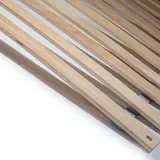 Sleepneo Rollrost  90x200, Ergonomischer Lattenrost aus Buchenholz, 28 Latten, Hergestellt in Deutschland, fertig montiert und gerollt, Traglast 130kg