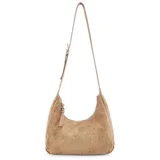 FredsBruder Velvet Wild Midi Hobo Camel
