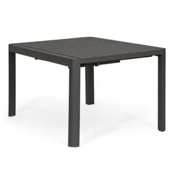 BIZZOTTO Kiplin Esstisch 149 x 78 x 97 cm Anthrazit/Grau
