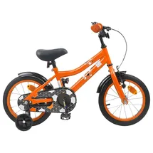 vidaXL Kinderfahrrad 14 Zoll orange