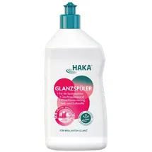 HAKA Glanzspüler, Klarspüler für die Spülmaschine, ohne Duftstoffe, vegan, 750 ml