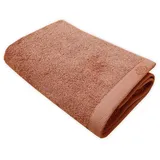FRAMSOHN Botanic Deluxe Handtuch 50 x 100 cm terracotta